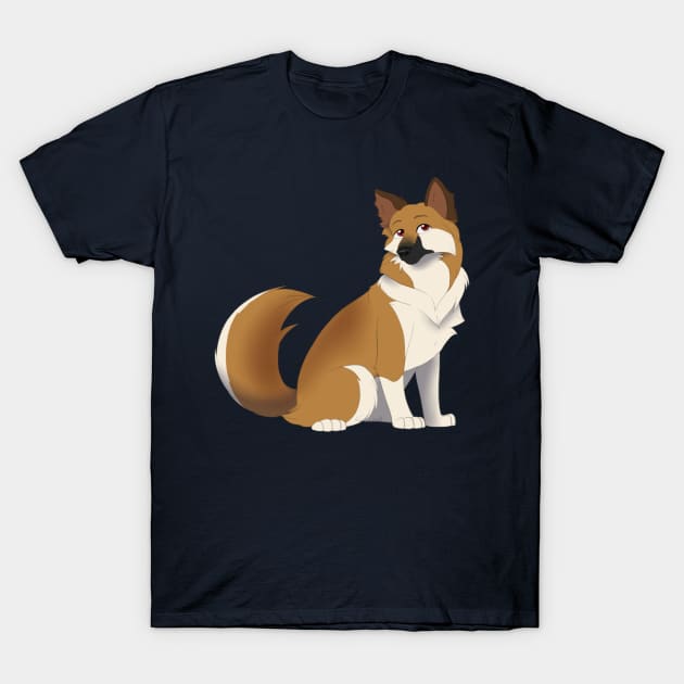 Icelandic Sheepdog T-Shirt by SkyBlueArts